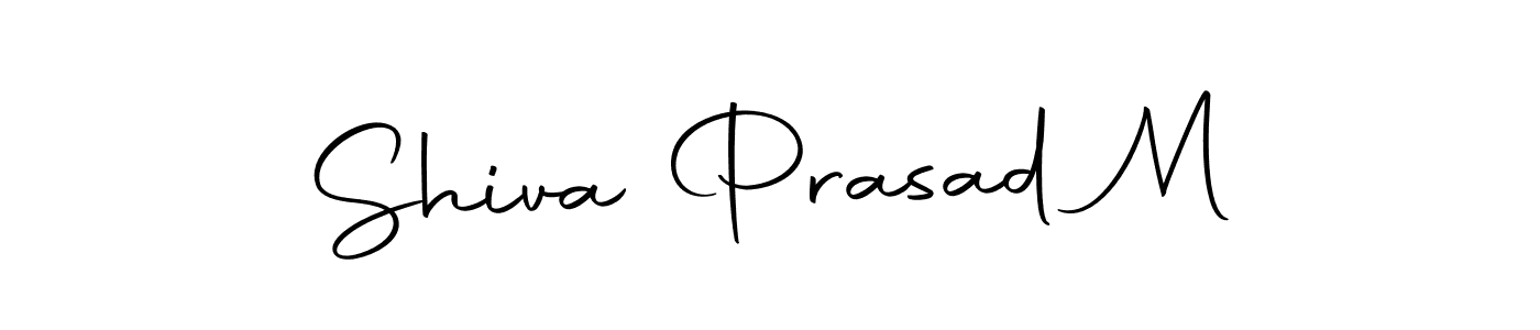 Also we have Shiva Prasad M name is the best signature style. Create professional handwritten signature collection using Autography-DOLnW autograph style. Shiva Prasad M signature style 10 images and pictures png