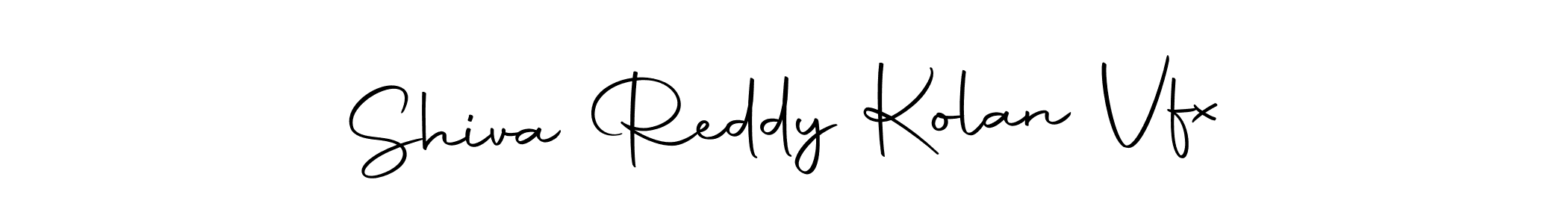 Also we have Shiva Reddy Kolan Vfx name is the best signature style. Create professional handwritten signature collection using Autography-DOLnW autograph style. Shiva Reddy Kolan Vfx signature style 10 images and pictures png
