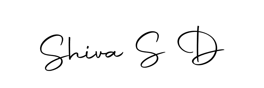 The best way (Autography-DOLnW) to make a short signature is to pick only two or three words in your name. The name Shiva S D include a total of six letters. For converting this name. Shiva S D signature style 10 images and pictures png