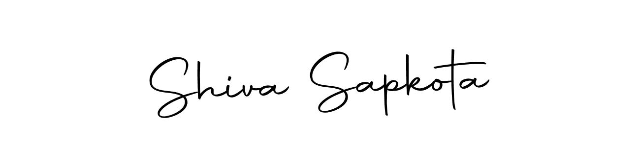 Use a signature maker to create a handwritten signature online. With this signature software, you can design (Autography-DOLnW) your own signature for name Shiva Sapkota. Shiva Sapkota signature style 10 images and pictures png