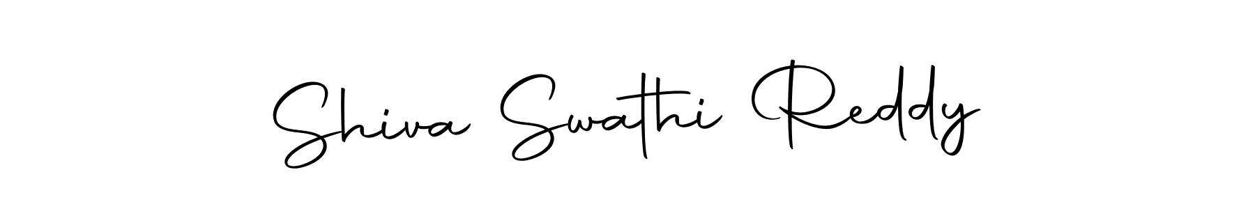 How to make Shiva Swathi Reddy signature? Autography-DOLnW is a professional autograph style. Create handwritten signature for Shiva Swathi Reddy name. Shiva Swathi Reddy signature style 10 images and pictures png