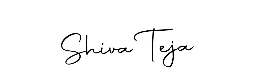 Use a signature maker to create a handwritten signature online. With this signature software, you can design (Autography-DOLnW) your own signature for name Shiva Teja. Shiva Teja signature style 10 images and pictures png