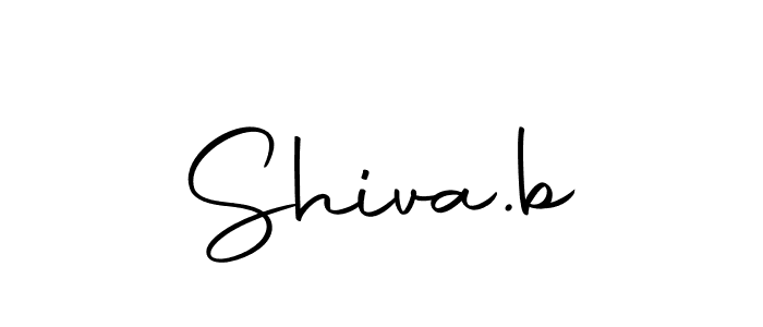 Also we have Shiva.b name is the best signature style. Create professional handwritten signature collection using Autography-DOLnW autograph style. Shiva.b signature style 10 images and pictures png