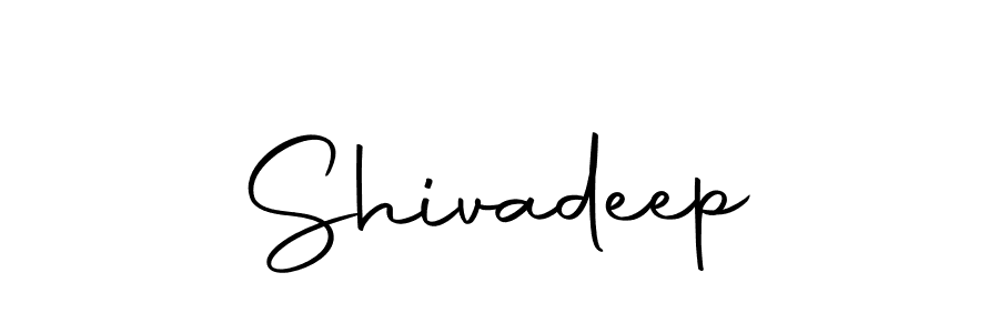 Use a signature maker to create a handwritten signature online. With this signature software, you can design (Autography-DOLnW) your own signature for name Shivadeep. Shivadeep signature style 10 images and pictures png