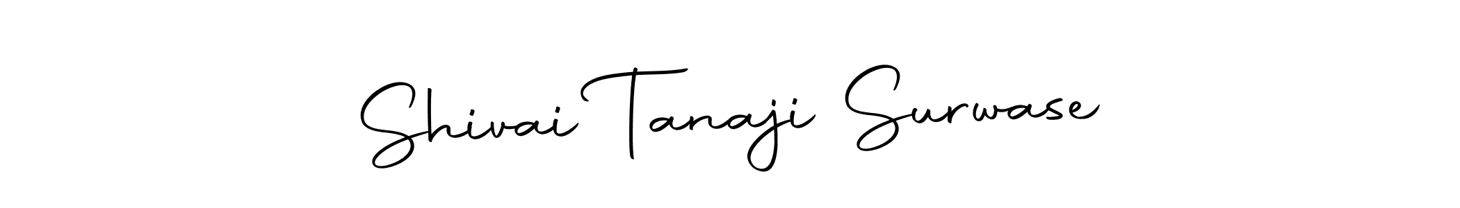 How to make Shivai Tanaji Surwase signature? Autography-DOLnW is a professional autograph style. Create handwritten signature for Shivai Tanaji Surwase name. Shivai Tanaji Surwase signature style 10 images and pictures png