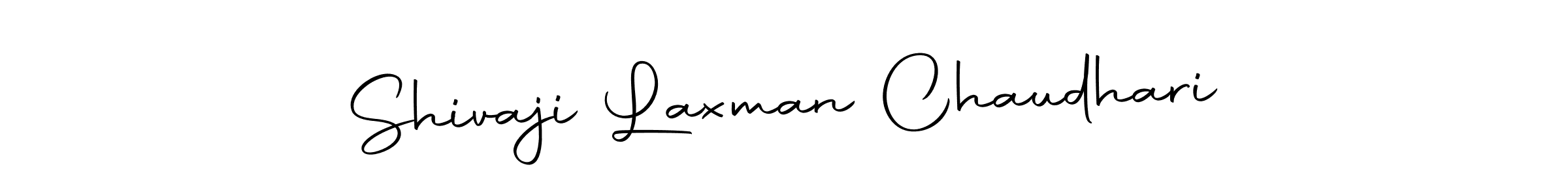 Make a beautiful signature design for name Shivaji Laxman Chaudhari. Use this online signature maker to create a handwritten signature for free. Shivaji Laxman Chaudhari signature style 10 images and pictures png