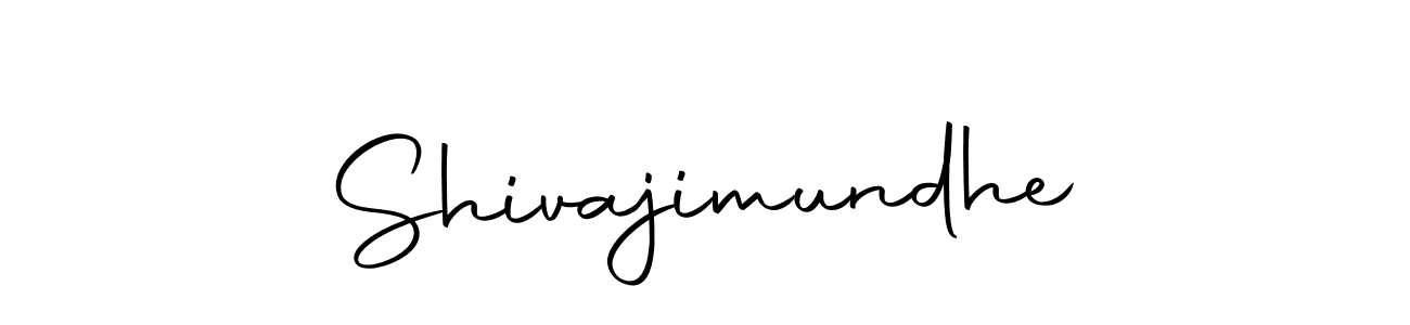 Make a beautiful signature design for name Shivajimundhe. With this signature (Autography-DOLnW) style, you can create a handwritten signature for free. Shivajimundhe signature style 10 images and pictures png