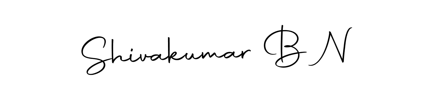 Make a short Shivakumar B N signature style. Manage your documents anywhere anytime using Autography-DOLnW. Create and add eSignatures, submit forms, share and send files easily. Shivakumar B N signature style 10 images and pictures png