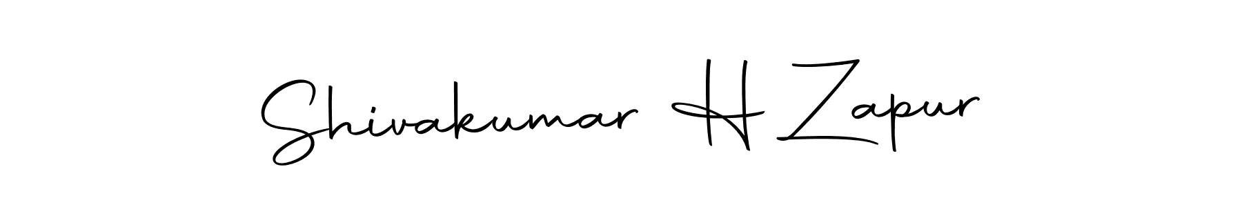 Make a beautiful signature design for name Shivakumar H Zapur. With this signature (Autography-DOLnW) style, you can create a handwritten signature for free. Shivakumar H Zapur signature style 10 images and pictures png