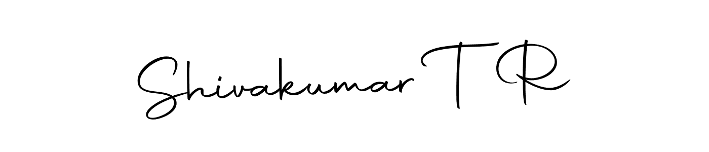 Make a beautiful signature design for name Shivakumar T R. Use this online signature maker to create a handwritten signature for free. Shivakumar T R signature style 10 images and pictures png