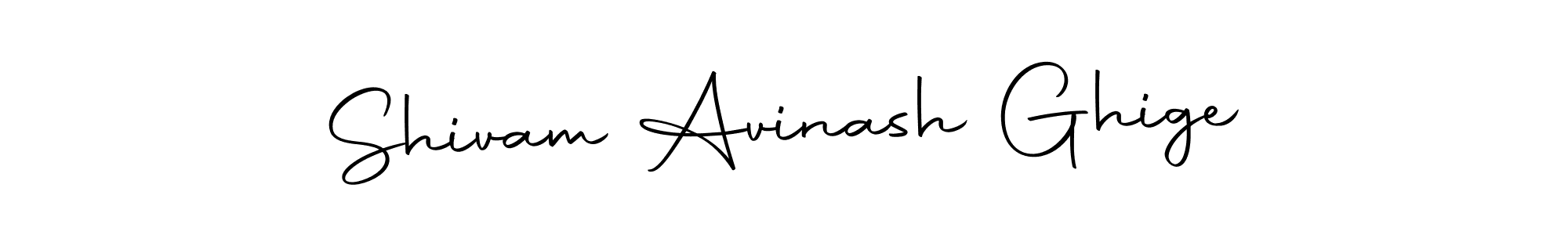 if you are searching for the best signature style for your name Shivam Avinash Ghige. so please give up your signature search. here we have designed multiple signature styles  using Autography-DOLnW. Shivam Avinash Ghige signature style 10 images and pictures png