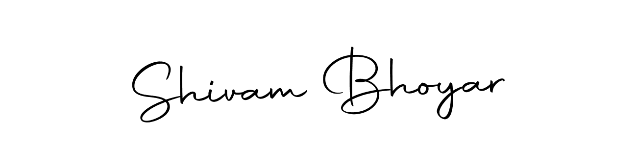 Create a beautiful signature design for name Shivam Bhoyar. With this signature (Autography-DOLnW) fonts, you can make a handwritten signature for free. Shivam Bhoyar signature style 10 images and pictures png