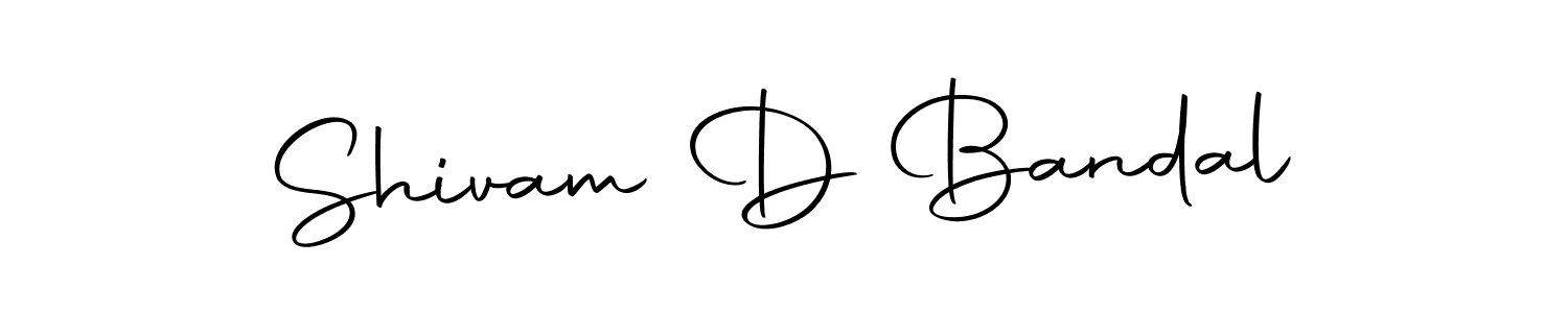 You should practise on your own different ways (Autography-DOLnW) to write your name (Shivam D Bandal) in signature. don't let someone else do it for you. Shivam D Bandal signature style 10 images and pictures png