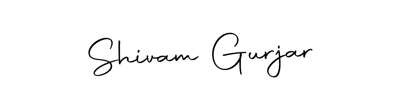 Also we have Shivam Gurjar name is the best signature style. Create professional handwritten signature collection using Autography-DOLnW autograph style. Shivam Gurjar signature style 10 images and pictures png