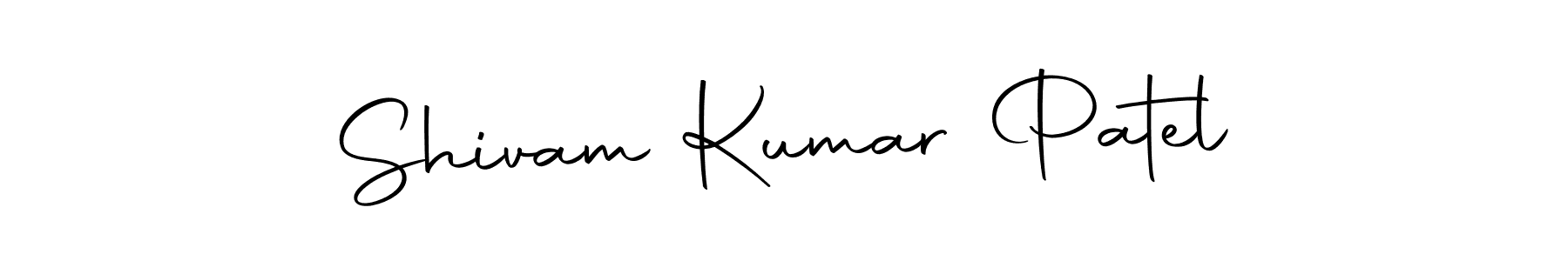 How to make Shivam Kumar Patel name signature. Use Autography-DOLnW style for creating short signs online. This is the latest handwritten sign. Shivam Kumar Patel signature style 10 images and pictures png