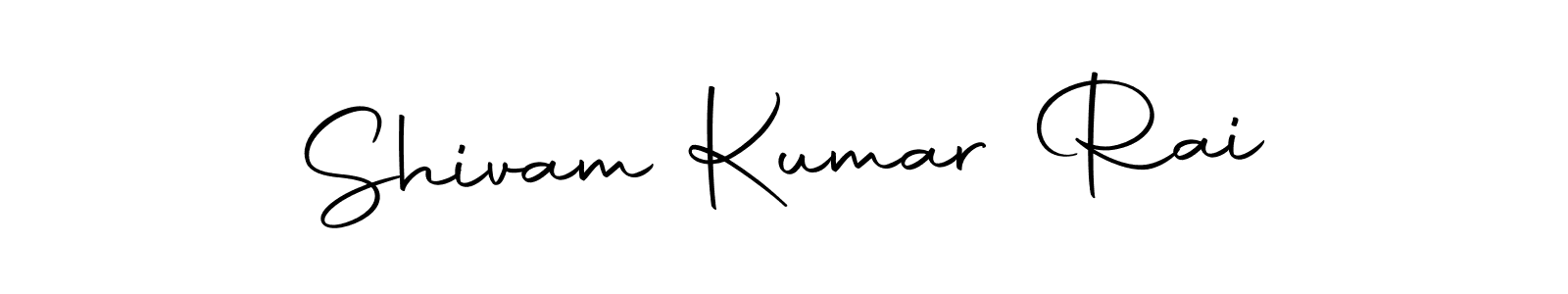 Design your own signature with our free online signature maker. With this signature software, you can create a handwritten (Autography-DOLnW) signature for name Shivam Kumar Rai. Shivam Kumar Rai signature style 10 images and pictures png