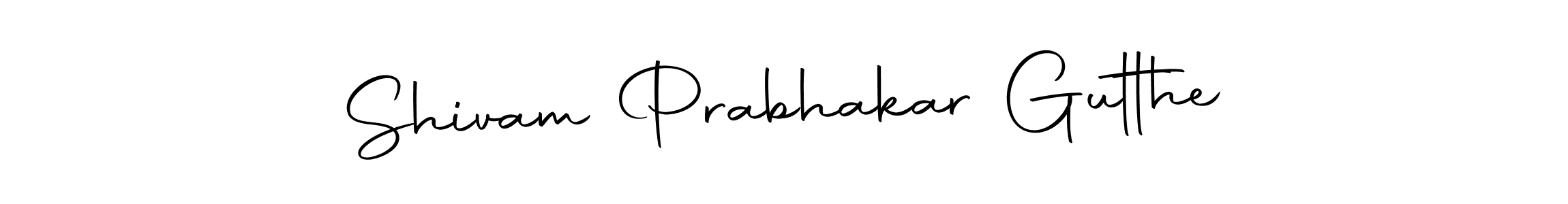 Also we have Shivam Prabhakar Gutthe name is the best signature style. Create professional handwritten signature collection using Autography-DOLnW autograph style. Shivam Prabhakar Gutthe signature style 10 images and pictures png