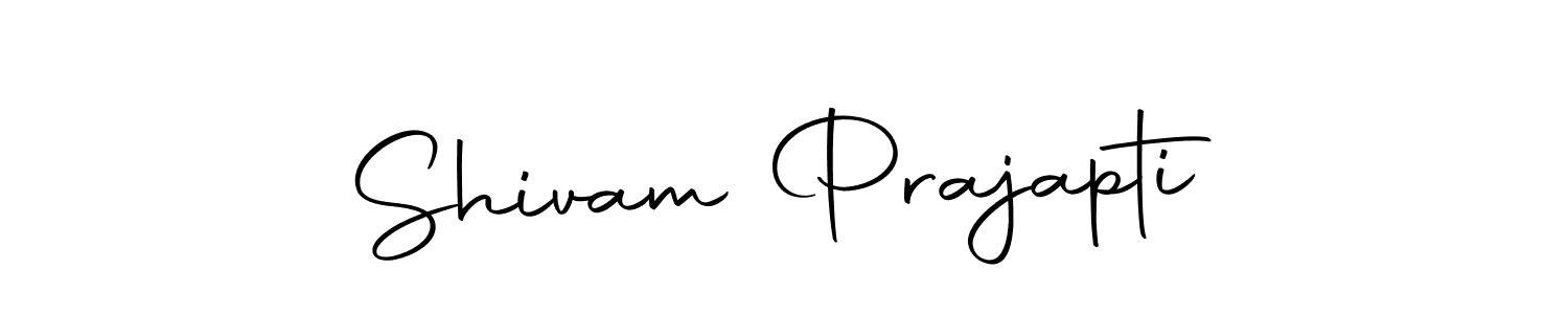 Design your own signature with our free online signature maker. With this signature software, you can create a handwritten (Autography-DOLnW) signature for name Shivam Prajapti. Shivam Prajapti signature style 10 images and pictures png