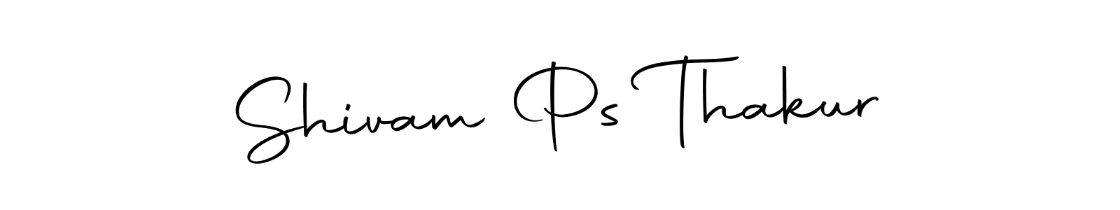 Make a short Shivam Ps Thakur signature style. Manage your documents anywhere anytime using Autography-DOLnW. Create and add eSignatures, submit forms, share and send files easily. Shivam Ps Thakur signature style 10 images and pictures png
