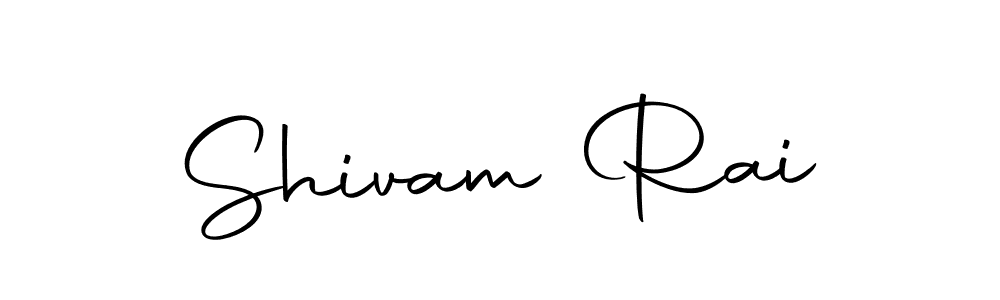Create a beautiful signature design for name Shivam Rai. With this signature (Autography-DOLnW) fonts, you can make a handwritten signature for free. Shivam Rai signature style 10 images and pictures png