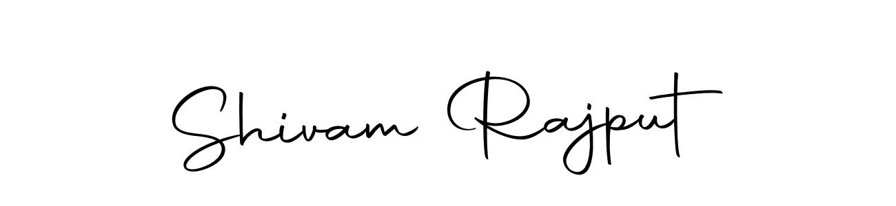 Create a beautiful signature design for name Shivam Rajput. With this signature (Autography-DOLnW) fonts, you can make a handwritten signature for free. Shivam Rajput signature style 10 images and pictures png