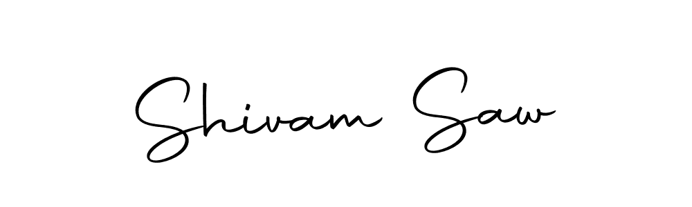 Use a signature maker to create a handwritten signature online. With this signature software, you can design (Autography-DOLnW) your own signature for name Shivam Saw. Shivam Saw signature style 10 images and pictures png