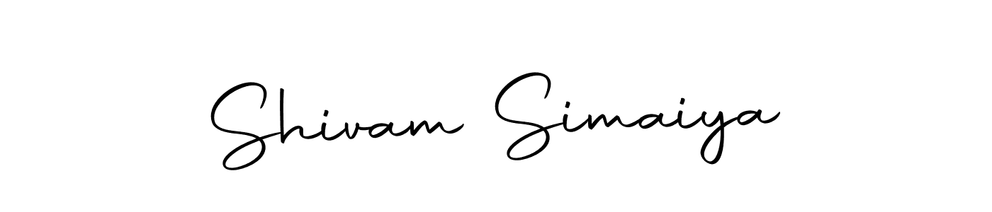 Shivam Simaiya stylish signature style. Best Handwritten Sign (Autography-DOLnW) for my name. Handwritten Signature Collection Ideas for my name Shivam Simaiya. Shivam Simaiya signature style 10 images and pictures png