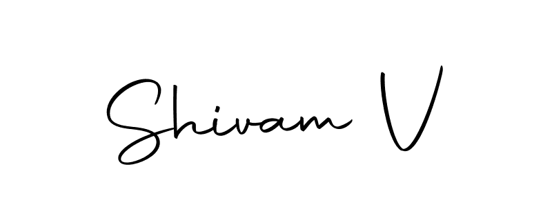 Once you've used our free online signature maker to create your best signature Autography-DOLnW style, it's time to enjoy all of the benefits that Shivam V name signing documents. Shivam V signature style 10 images and pictures png