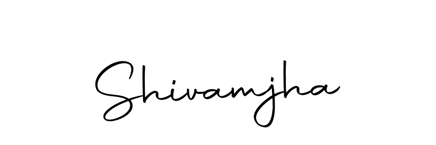 How to make Shivamjha signature? Autography-DOLnW is a professional autograph style. Create handwritten signature for Shivamjha name. Shivamjha signature style 10 images and pictures png