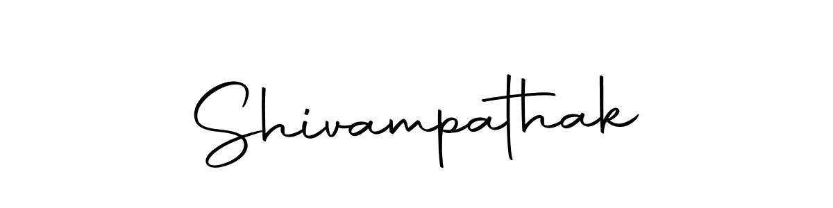 Make a beautiful signature design for name Shivampathak. With this signature (Autography-DOLnW) style, you can create a handwritten signature for free. Shivampathak signature style 10 images and pictures png