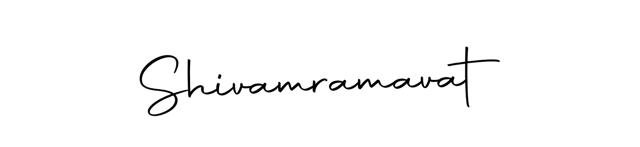 How to make Shivamramavat name signature. Use Autography-DOLnW style for creating short signs online. This is the latest handwritten sign. Shivamramavat signature style 10 images and pictures png