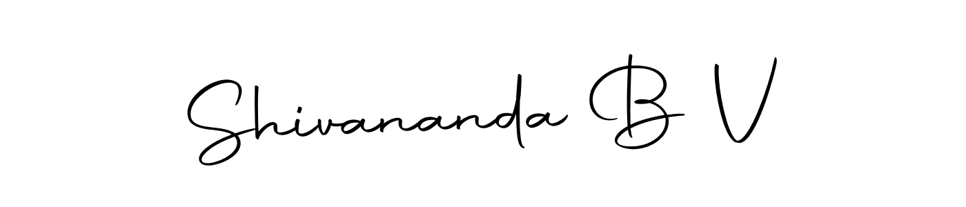 You can use this online signature creator to create a handwritten signature for the name Shivananda B V. This is the best online autograph maker. Shivananda B V signature style 10 images and pictures png