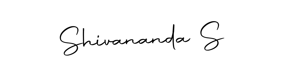 You should practise on your own different ways (Autography-DOLnW) to write your name (Shivananda S) in signature. don't let someone else do it for you. Shivananda S signature style 10 images and pictures png