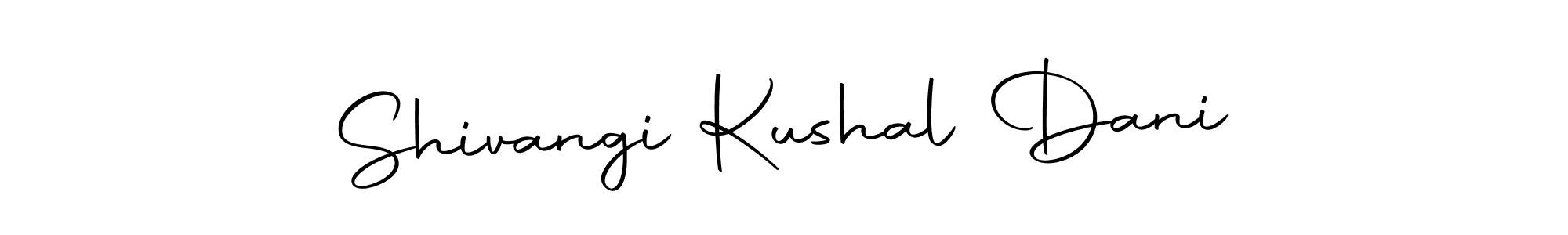 Once you've used our free online signature maker to create your best signature Autography-DOLnW style, it's time to enjoy all of the benefits that Shivangi Kushal Dani name signing documents. Shivangi Kushal Dani signature style 10 images and pictures png