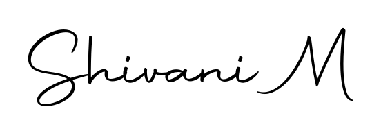 Get an exclusive digital autograph for Shivani M. The Autography-DOLnW typeface captures the charm of real penmanship on paper. Shivani M signature style 10 images and pictures png