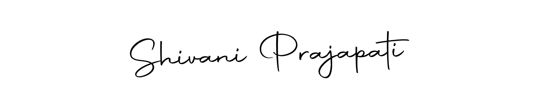 Make a beautiful signature design for name Shivani Prajapati. Use this online signature maker to create a handwritten signature for free. Shivani Prajapati signature style 10 images and pictures png