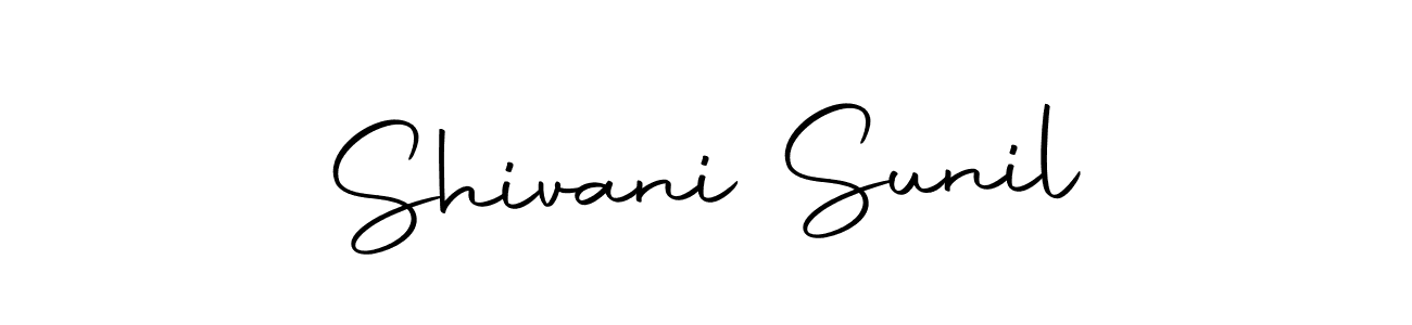 Also we have Shivani Sunil name is the best signature style. Create professional handwritten signature collection using Autography-DOLnW autograph style. Shivani Sunil signature style 10 images and pictures png