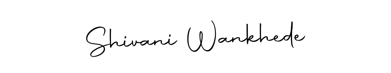 Also we have Shivani Wankhede name is the best signature style. Create professional handwritten signature collection using Autography-DOLnW autograph style. Shivani Wankhede signature style 10 images and pictures png