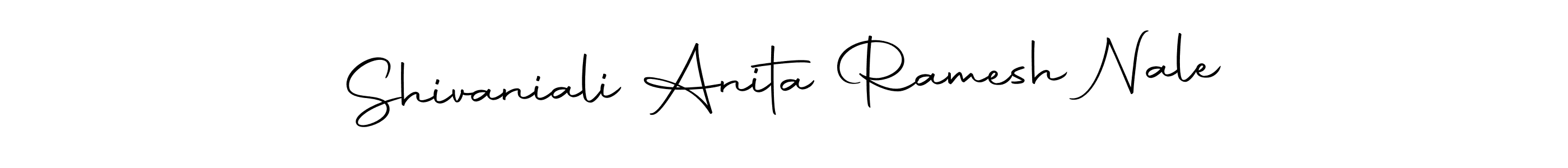 This is the best signature style for the Shivaniali Anita Ramesh Nale name. Also you like these signature font (Autography-DOLnW). Mix name signature. Shivaniali Anita Ramesh Nale signature style 10 images and pictures png