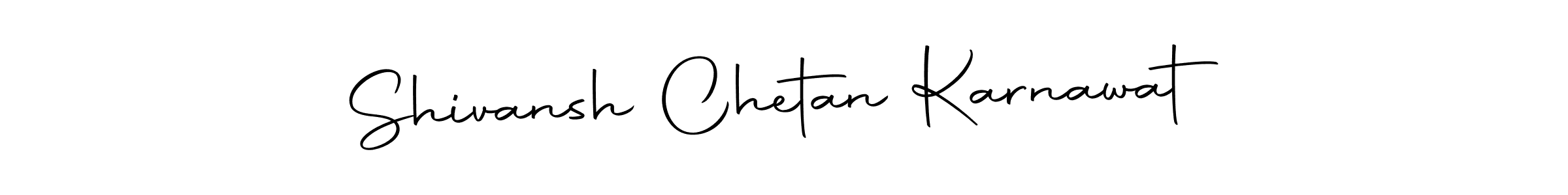 How to make Shivansh Chetan Karnawat signature? Autography-DOLnW is a professional autograph style. Create handwritten signature for Shivansh Chetan Karnawat name. Shivansh Chetan Karnawat signature style 10 images and pictures png