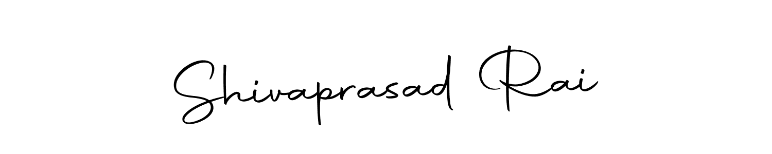 You can use this online signature creator to create a handwritten signature for the name Shivaprasad Rai. This is the best online autograph maker. Shivaprasad Rai signature style 10 images and pictures png