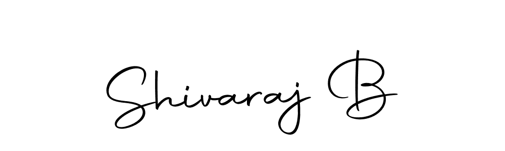 Make a beautiful signature design for name Shivaraj B. With this signature (Autography-DOLnW) style, you can create a handwritten signature for free. Shivaraj B signature style 10 images and pictures png