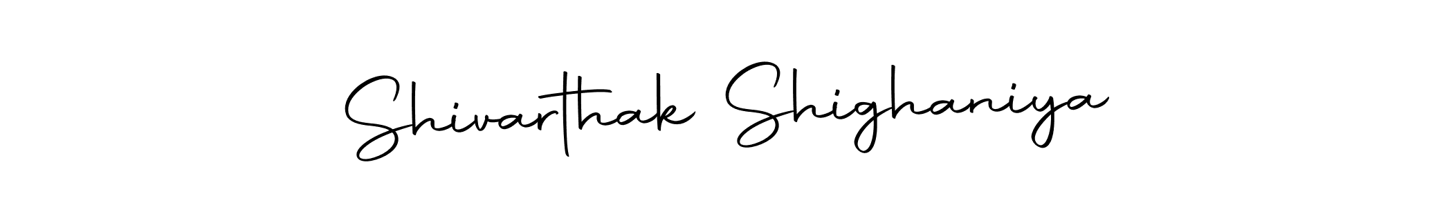 Create a beautiful signature design for name Shivarthak Shighaniya. With this signature (Autography-DOLnW) fonts, you can make a handwritten signature for free. Shivarthak Shighaniya signature style 10 images and pictures png