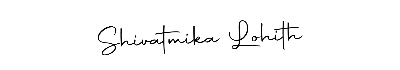 How to make Shivatmika Lohith signature? Autography-DOLnW is a professional autograph style. Create handwritten signature for Shivatmika Lohith name. Shivatmika Lohith signature style 10 images and pictures png