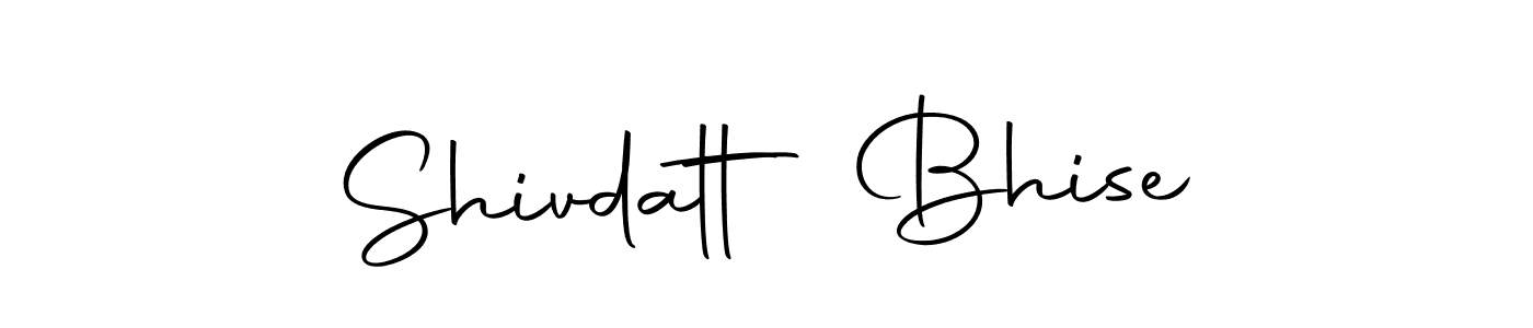 The best way (Autography-DOLnW) to make a short signature is to pick only two or three words in your name. The name Shivdatt Bhise include a total of six letters. For converting this name. Shivdatt Bhise signature style 10 images and pictures png