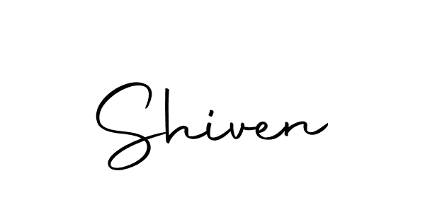 Design your own signature with our free online signature maker. With this signature software, you can create a handwritten (Autography-DOLnW) signature for name Shiven. Shiven signature style 10 images and pictures png