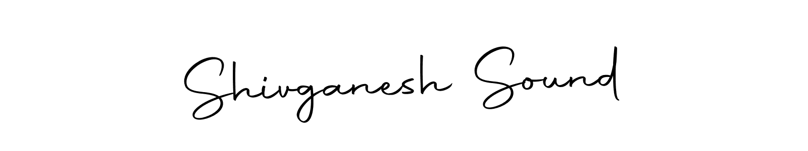 Use a signature maker to create a handwritten signature online. With this signature software, you can design (Autography-DOLnW) your own signature for name Shivganesh Sound. Shivganesh Sound signature style 10 images and pictures png