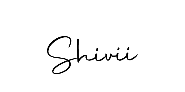 Make a beautiful signature design for name Shivii. Use this online signature maker to create a handwritten signature for free. Shivii signature style 10 images and pictures png