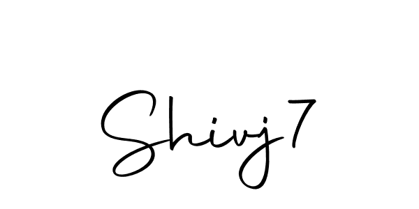How to make Shivj7 signature? Autography-DOLnW is a professional autograph style. Create handwritten signature for Shivj7 name. Shivj7 signature style 10 images and pictures png