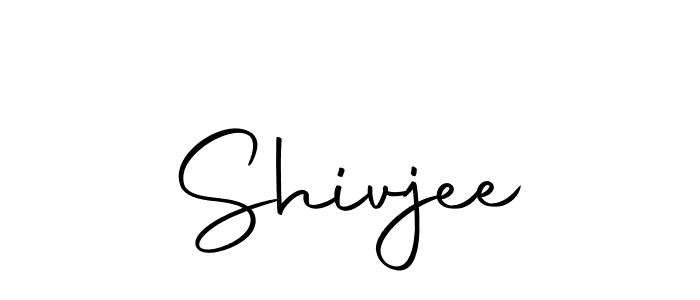 Design your own signature with our free online signature maker. With this signature software, you can create a handwritten (Autography-DOLnW) signature for name Shivjee. Shivjee signature style 10 images and pictures png